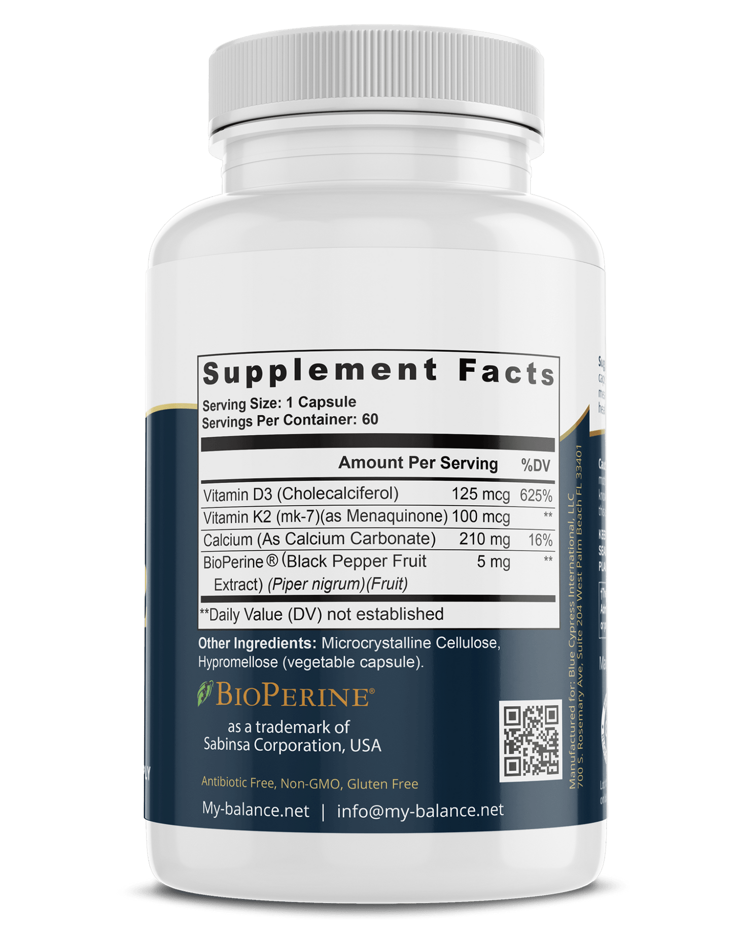 D3 & K2 - Happy Bones - AVAVITA