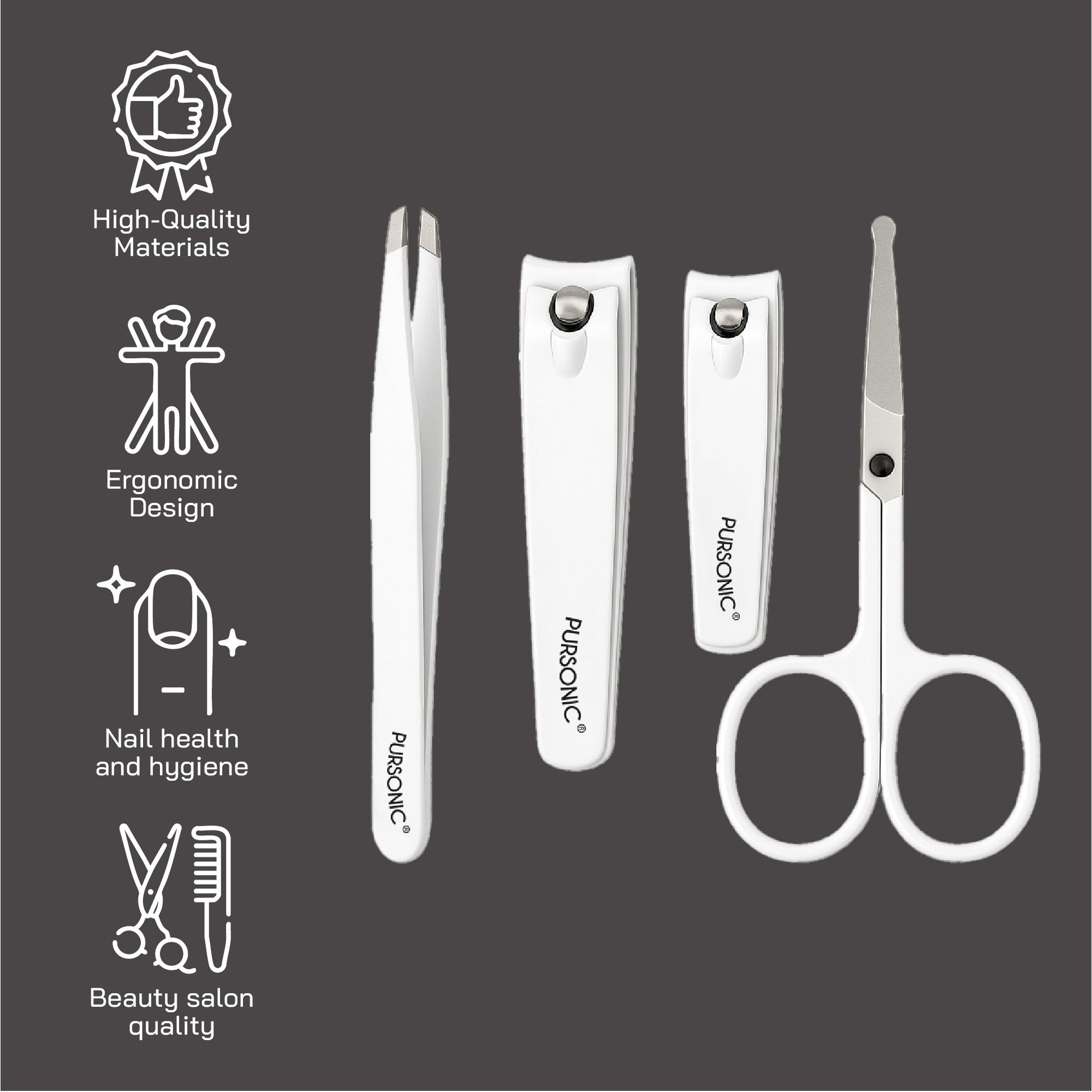 Salon Quality Manicure Tool Kit-4