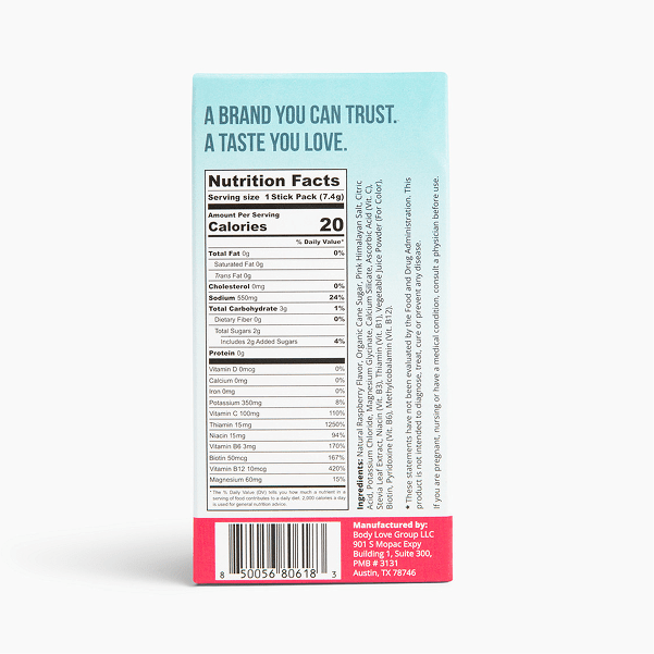 Hydration - Electrolytes Mix + Metabolic Support - AVAVITA