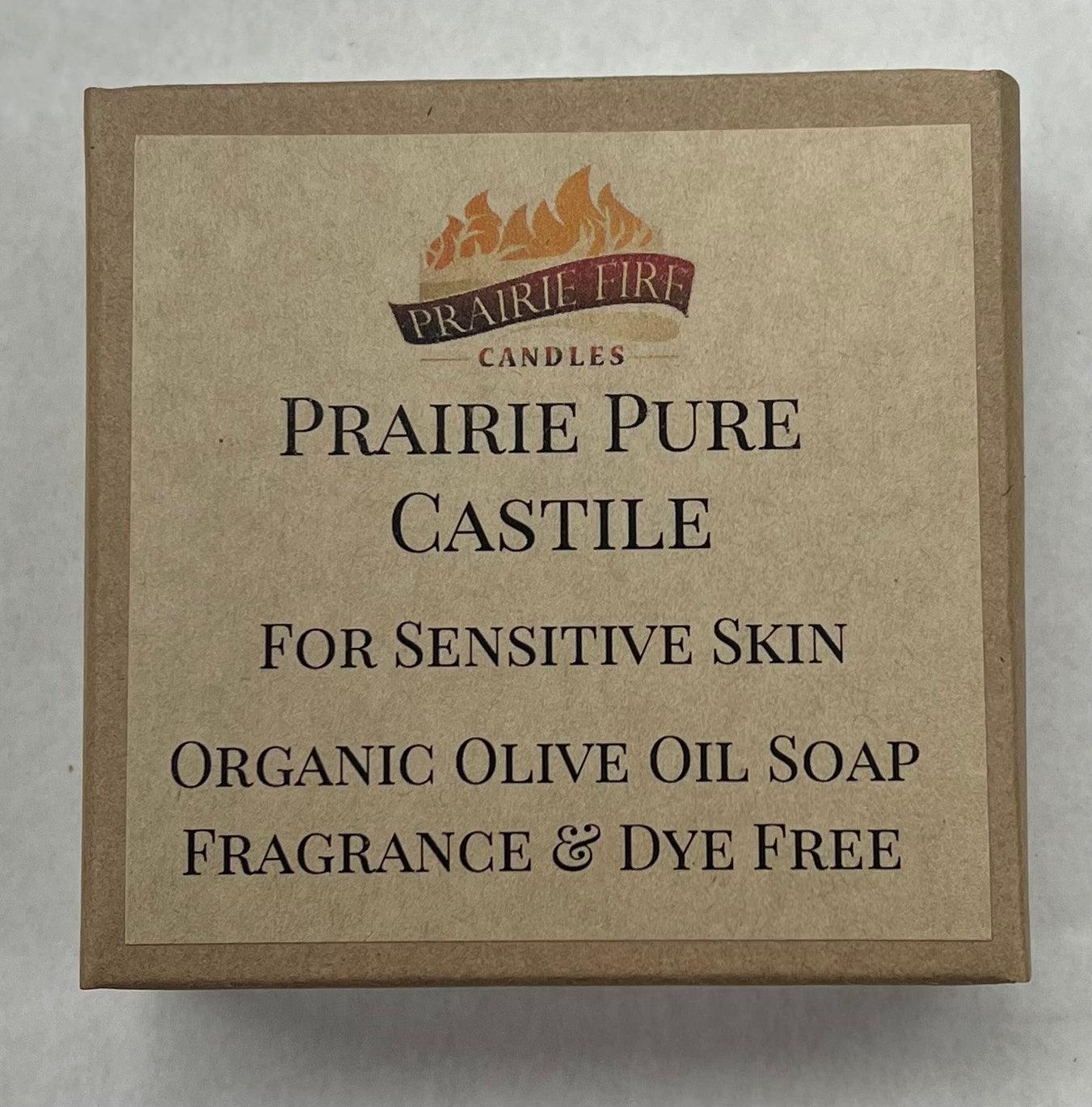 Pure Real Castile - (3 Pack) - Organic Olive Oil Soap for Sensitive Skin - Fragrance Free and Dye Free - 100% Certified Organic Extra Virgin Olive Oil - AVAVITA