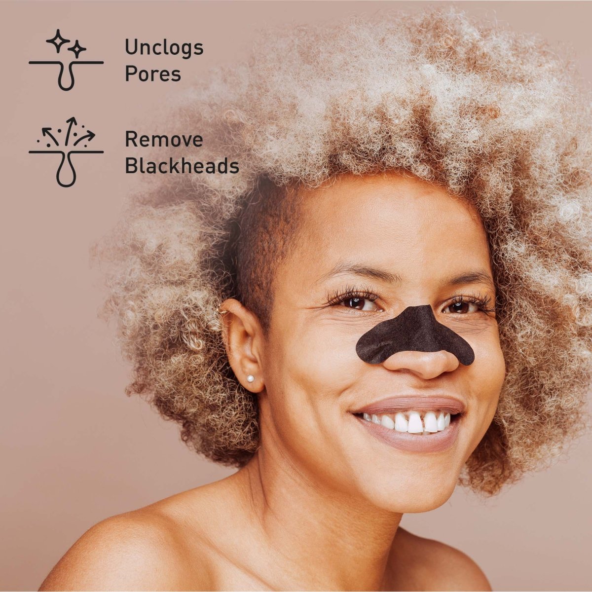 Pursonic Pamper & Glow Gift Bundle (6 pack Deep Cleansing Charcoal Nose Pore Strip, 100% Natural Arabica Coffee Body Scrub 14 Oz, 100% Natural Coconut Oil Hair Mask 10 Oz and Honey Facial Mask 8 Oz) - AVAVITA